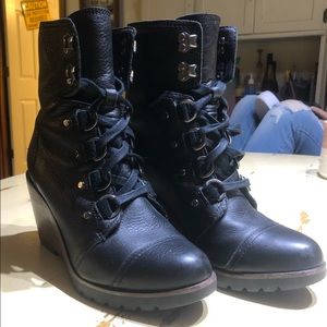 Sorel Joan of Arctic Wedge Combat Boots
